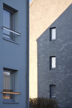 rénovation de logements à Vivegnis 
Sc Confort Mosan, Oupeye
Architecte : Jean-Paul LAIXHAY
