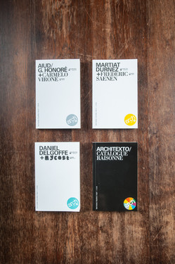 Collection Architexto (9 titles) + Catalogue raisonné