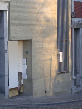 From the street