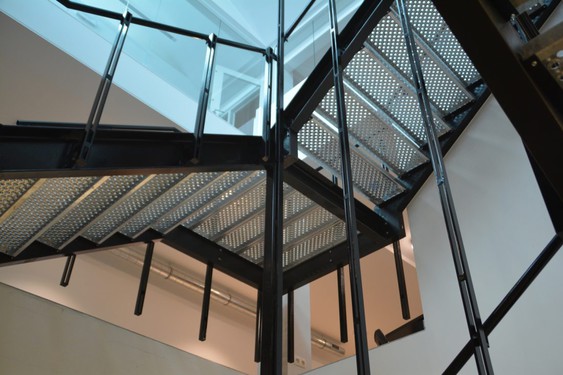 The main staircase