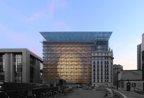 Philippe SAMYN and PARTNERS architects & engineers, LEAD and DESIGN PARTNER.
Philippe Samyn and Partners architects & engineers, Studio Valle Progettazioni architects, Buro Happold Limited engineers.

