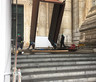Brussels Law Courts secured doors