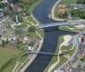 Layout of the Lys' riverbanks and surroundings