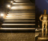 Lighting scheme for the park of the Int Olympic Com in Lausanne